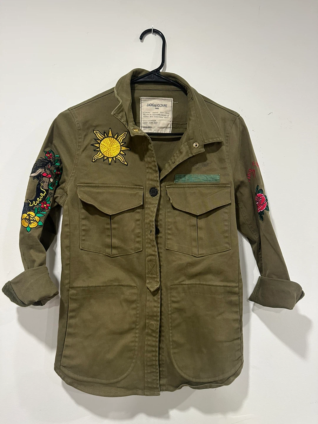 Zadig & Voltaire Embroidered Jacket