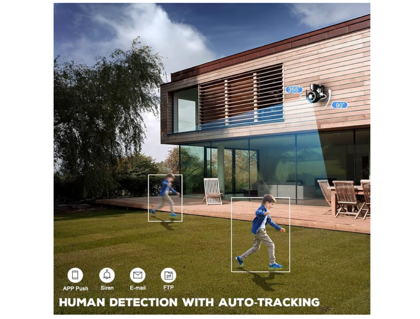 Ctronics 5X Optical Zoom 5MP Outdoor Security Camera - photo 3