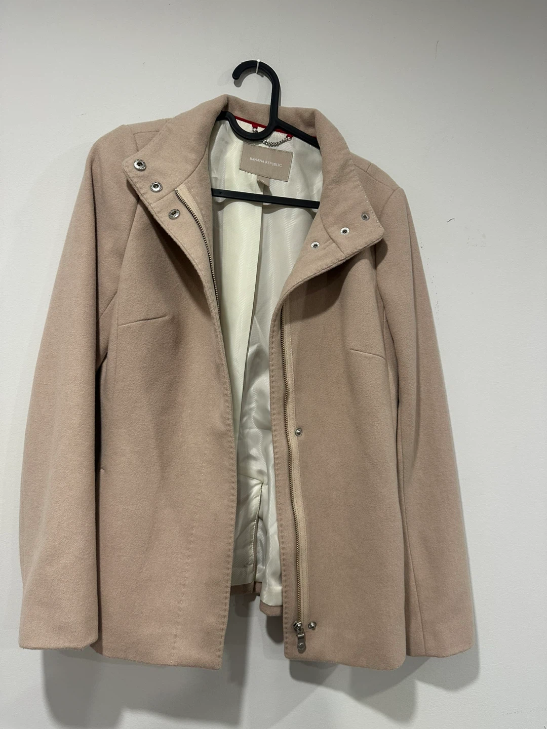 Banana Republic Beige Coat - Size XS - photo 3