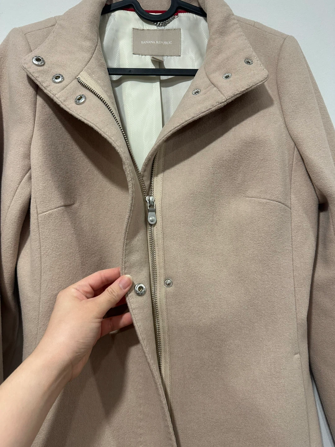Banana Republic Beige Coat - Size XS - photo 2