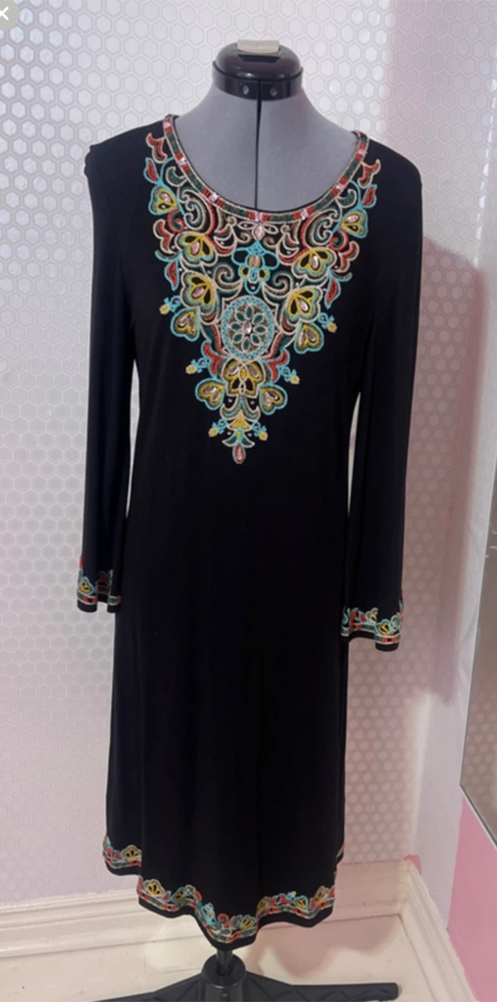 INC International Concepts Black Dress