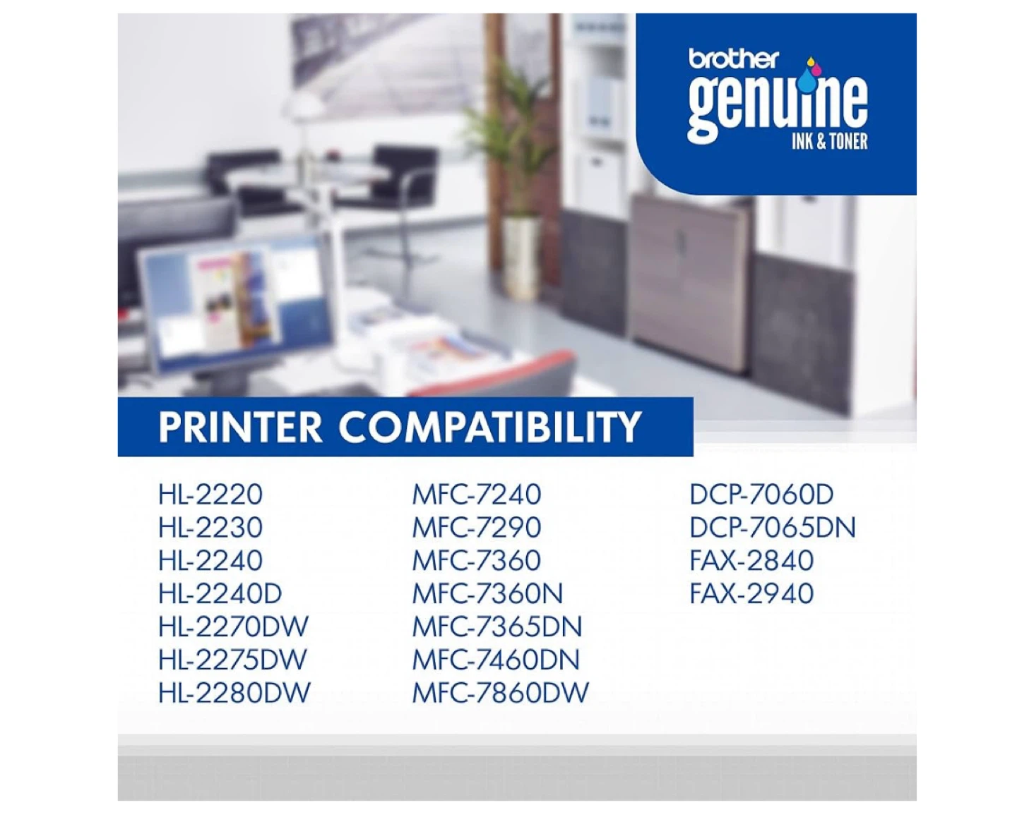 Brother TN450 High-Yield Black Toner Cartridge - photo 3