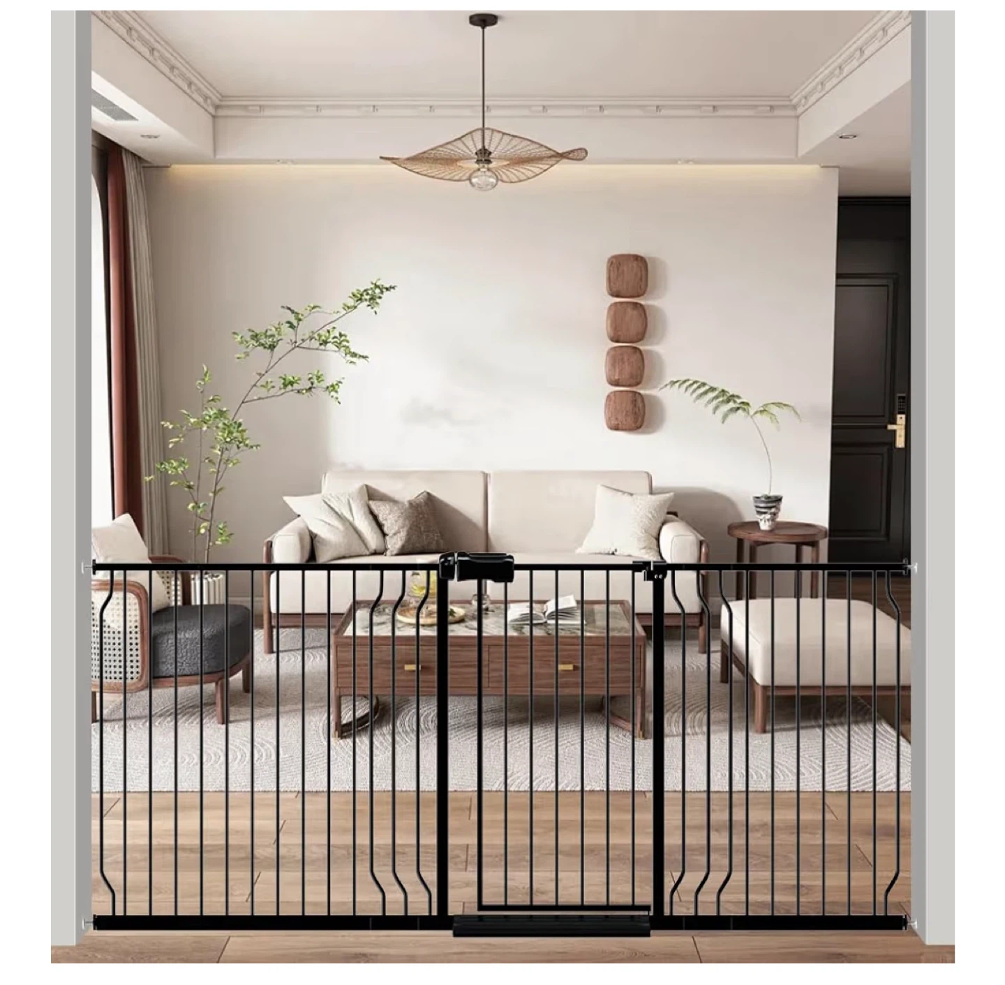Baby Gate - Fits 71.65-85.83 inch Openings