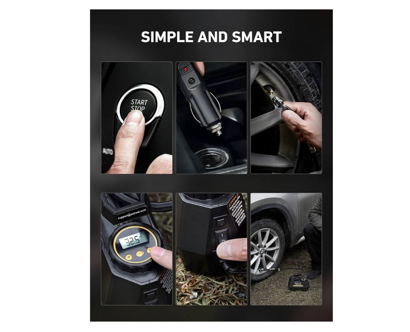 AstroAI Portable Air Compressor - photo 2