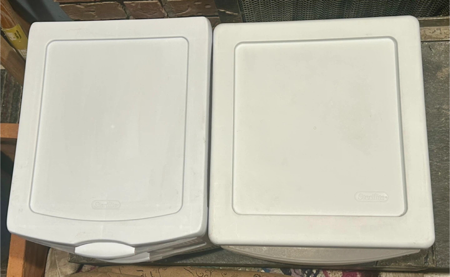 Sterilite White Plastic Drawer Organizers - photo 3