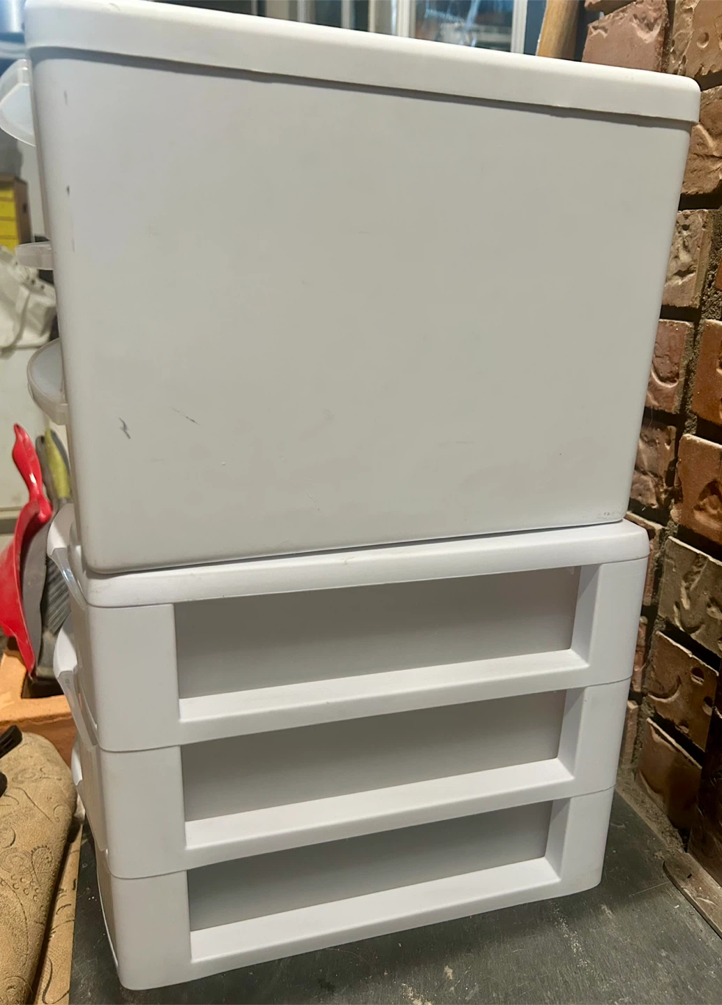Sterilite White Plastic Drawer Organizers - photo 2