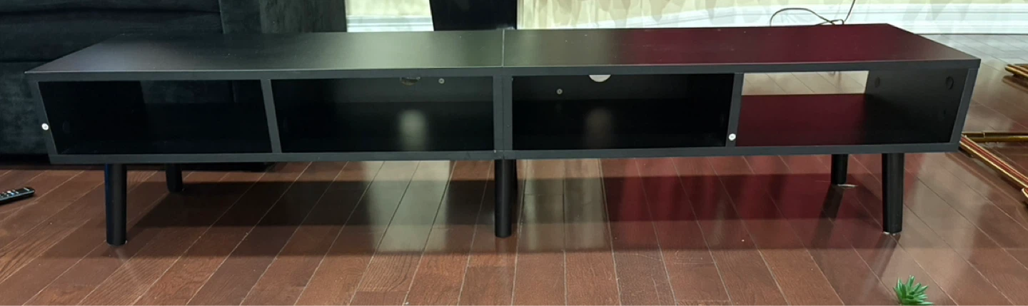 Black TV Stand