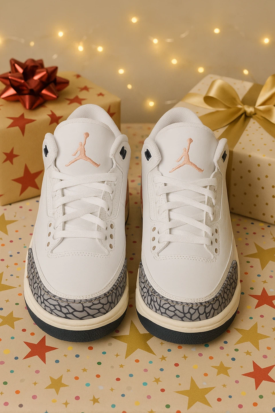 ✨ Luxury White Sneakers ✨ Air Jordan 3 Retro SP WMNS sneakers - photo 4