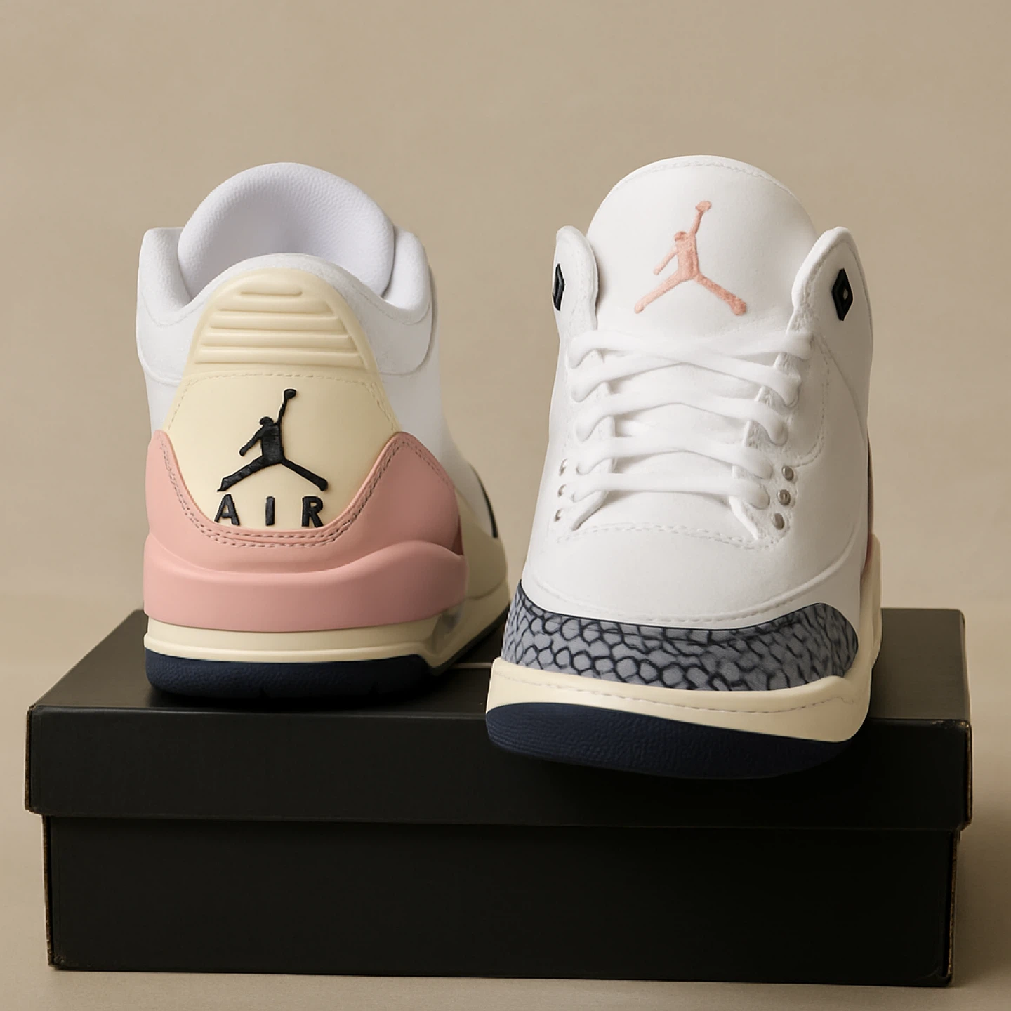 ✨ Luxury White Sneakers ✨ Air Jordan 3 Retro SP WMNS sneakers - photo 3