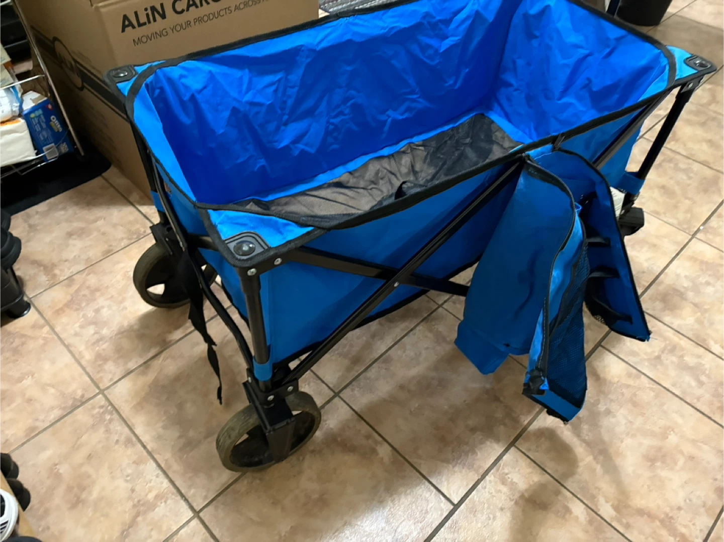 Blue Folding Wagon - photo 3