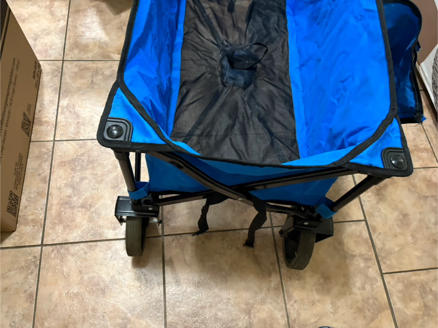 Blue Folding Wagon - photo 4