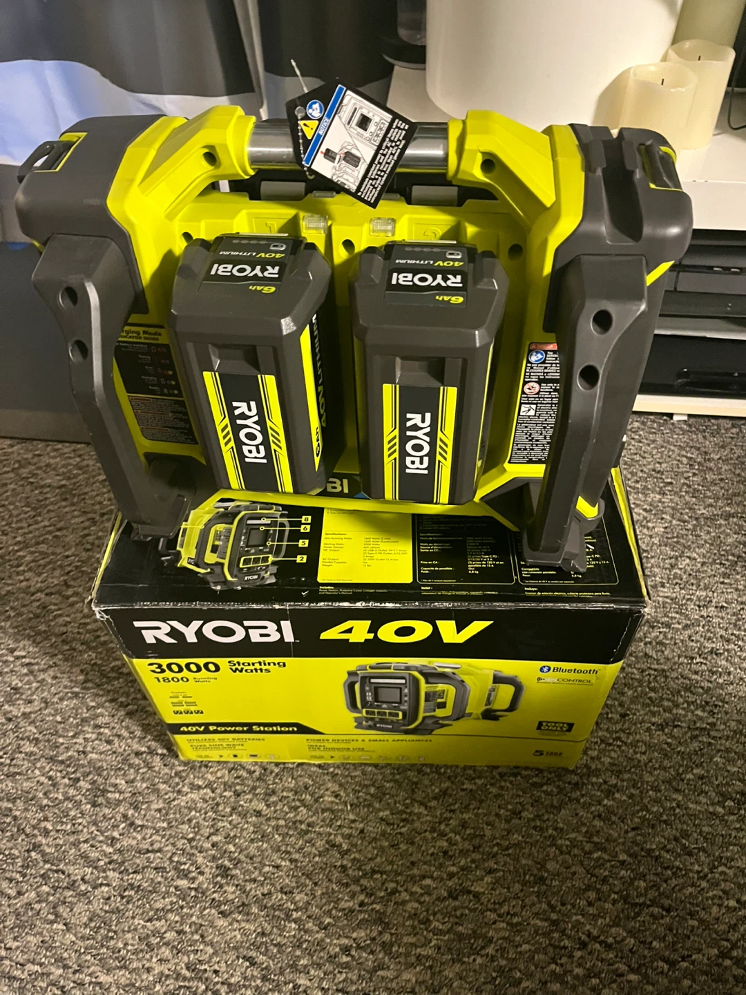 Ryobi 40V Power Station - New in Box! Tool only - photo 2