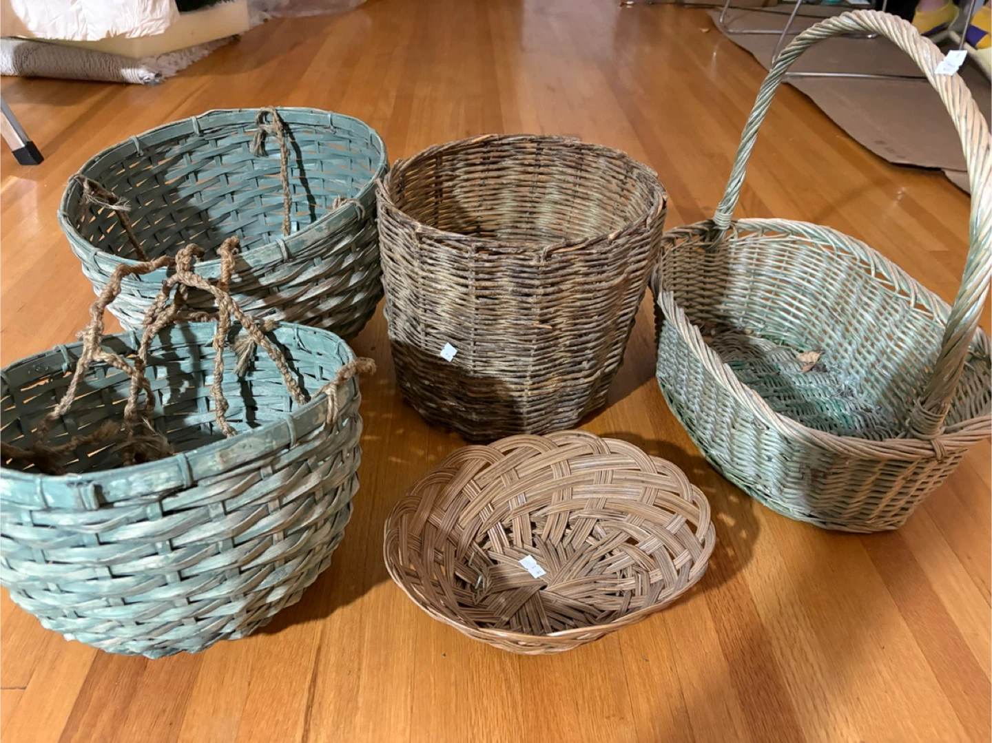 Woven Baskets - Set of 5 - photo 2