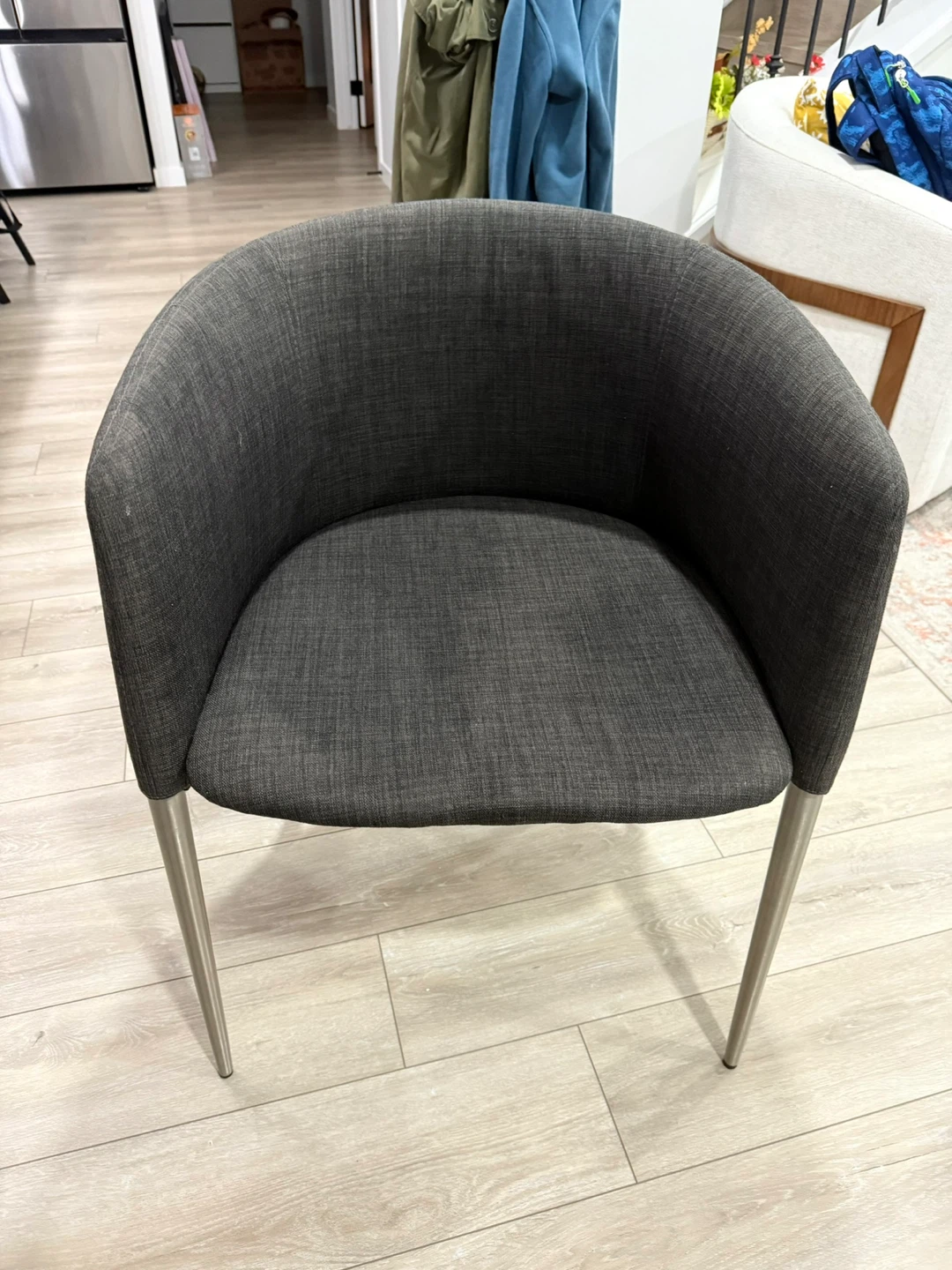 Grey Accent Chair