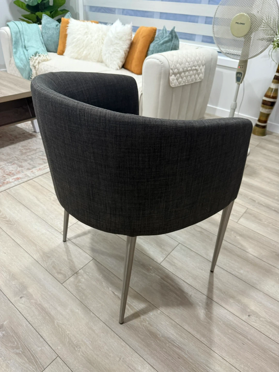 Grey Accent Chair - photo 3