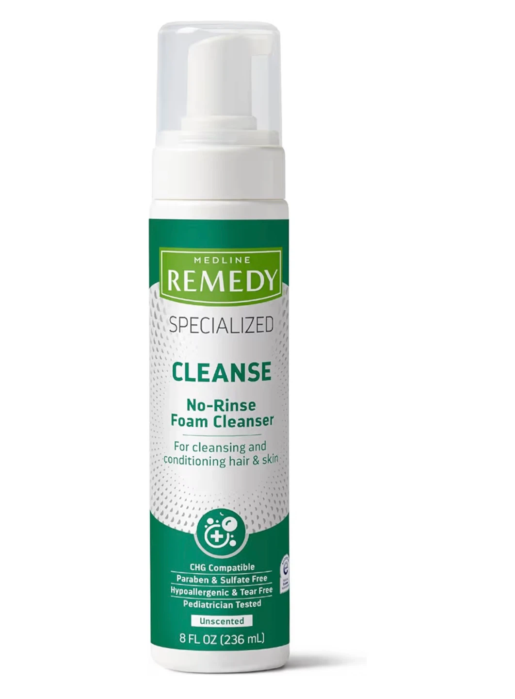 Medline Remedy No rinse foam cleanser 236mL