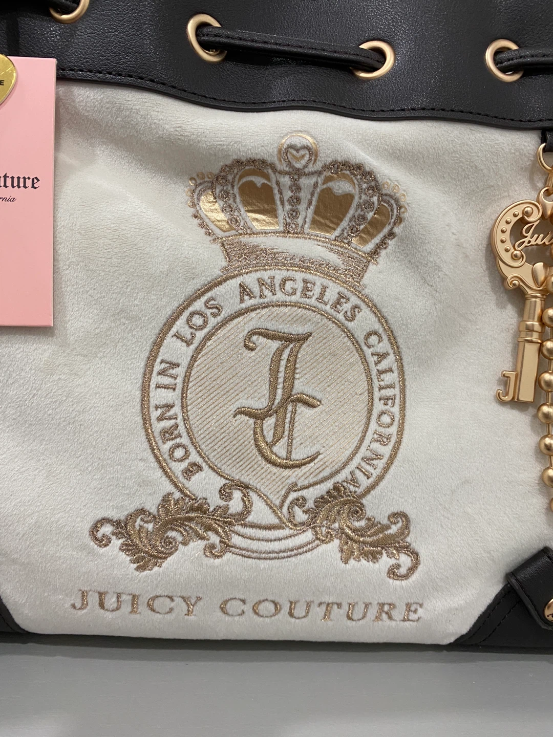 Juicy Couture White & Brown Handbag - photo 3
