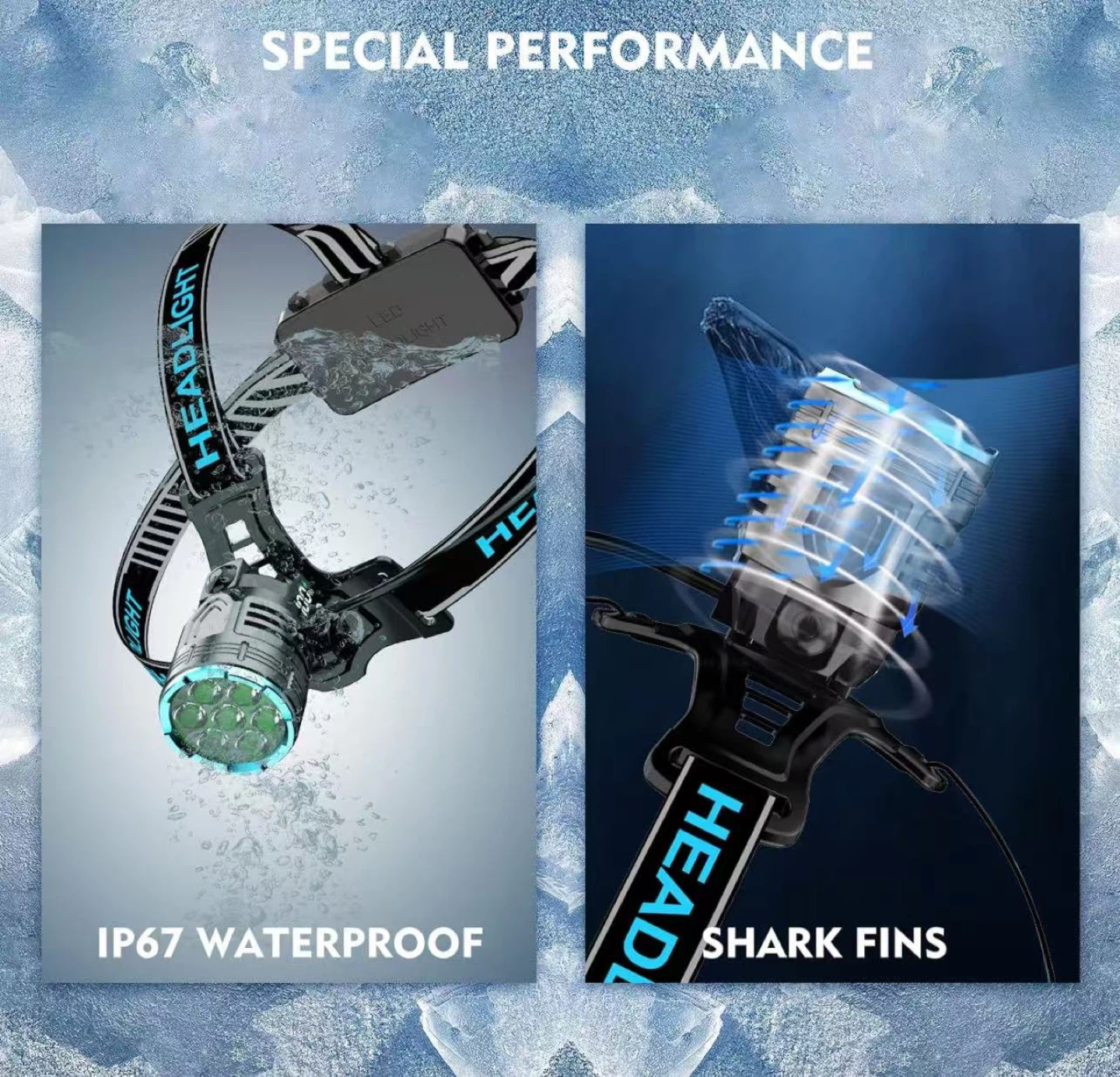 LED Headlamp - Lightweight & Waterproof - photo 5