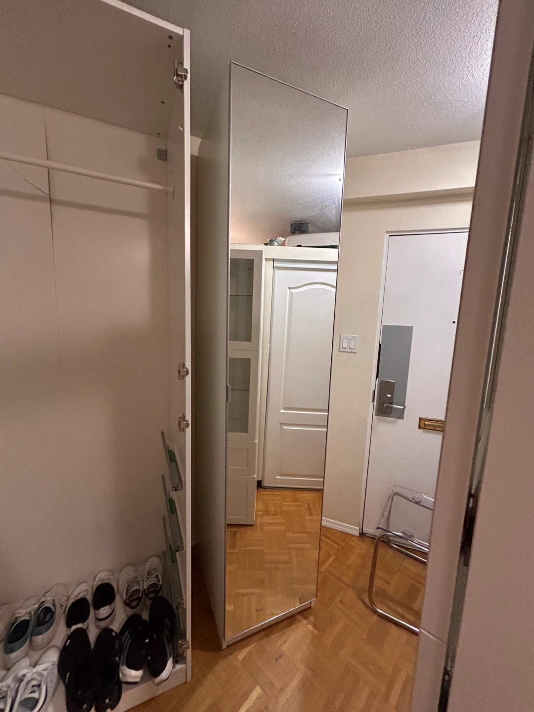 IKEA PAX Wardrobe with Mirror Door