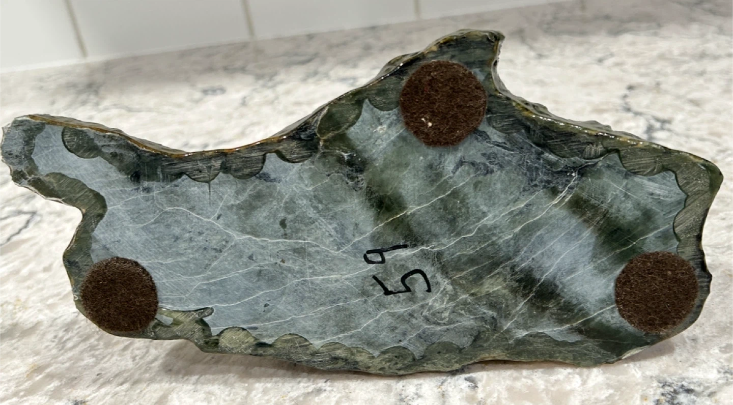 The Happy Prospector BC Jade Mantle Clock - photo 4