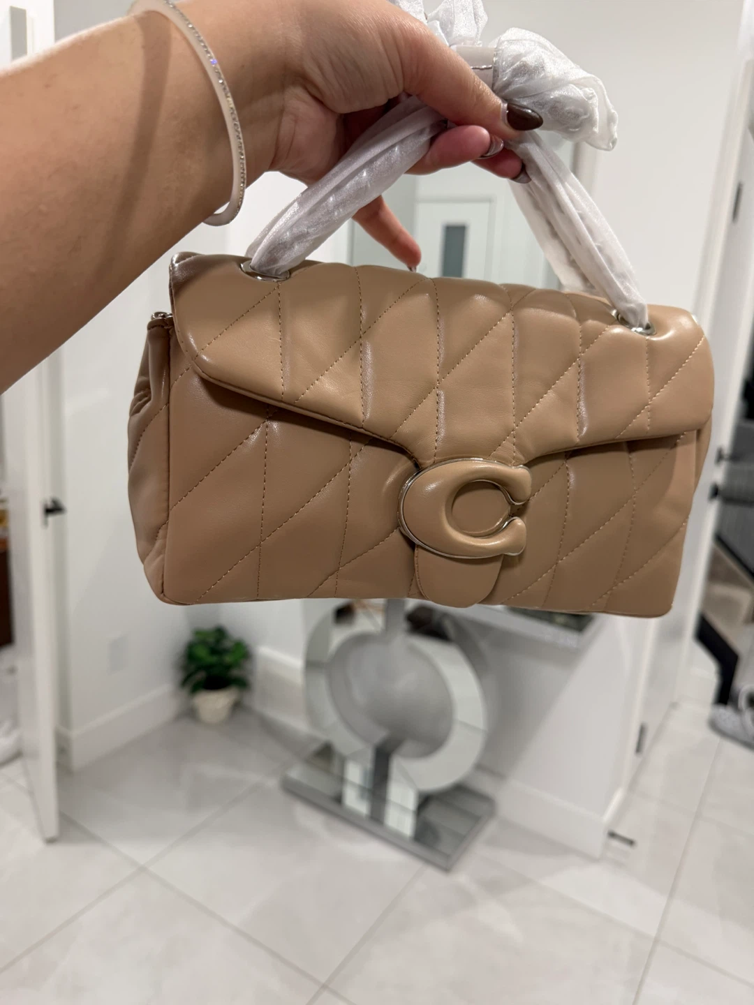 Coach Pillow Tabby 18 Leather Shoulder Bag - NWT
