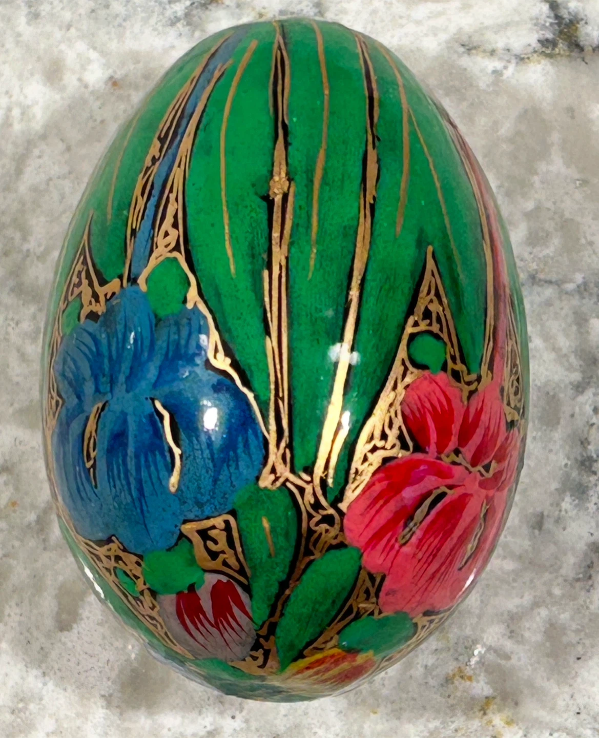 Decorative Floral Painted Eggs - photo 3