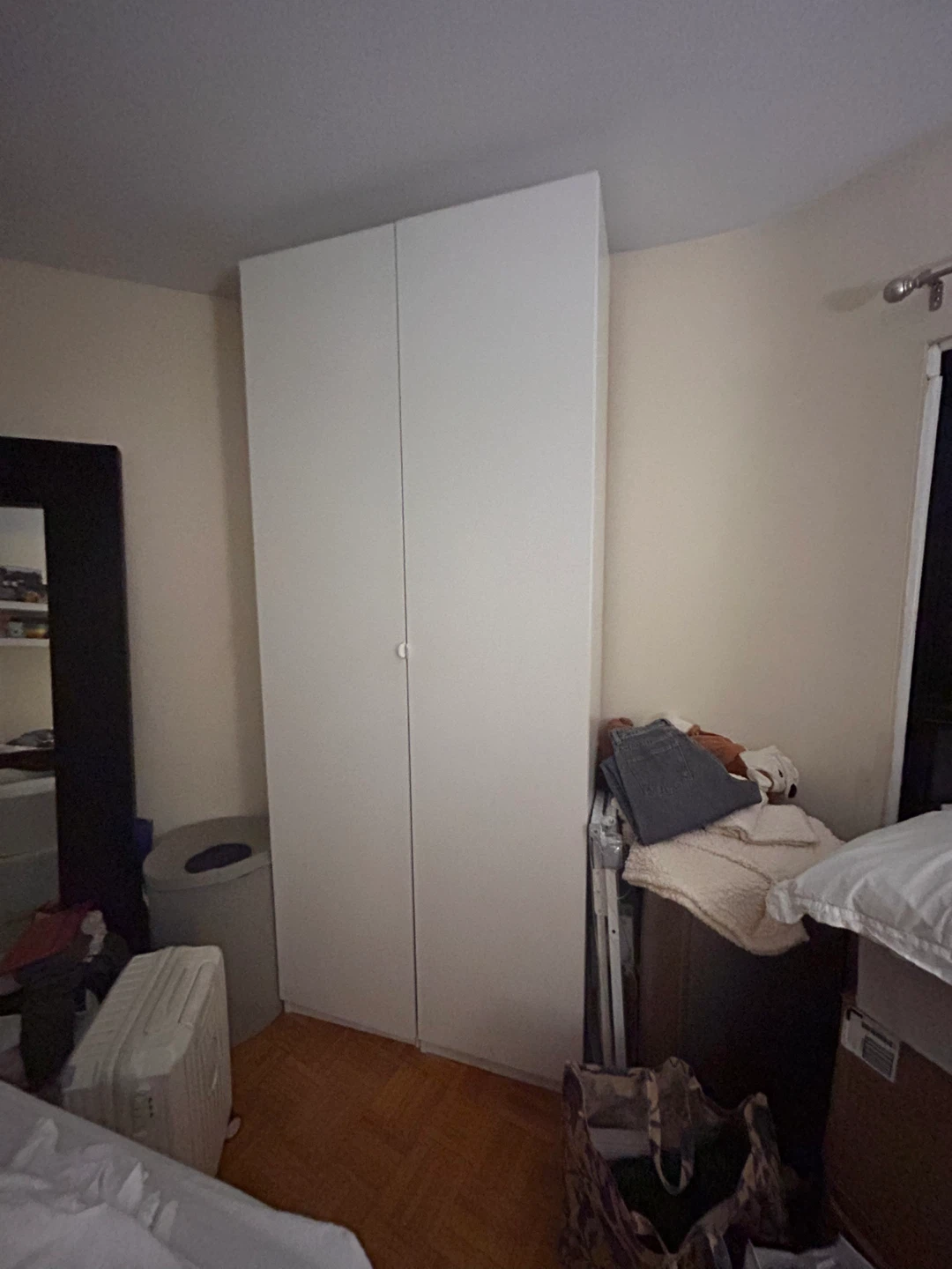 IKEA PAX Wardrobe with FORSAND Doors - White