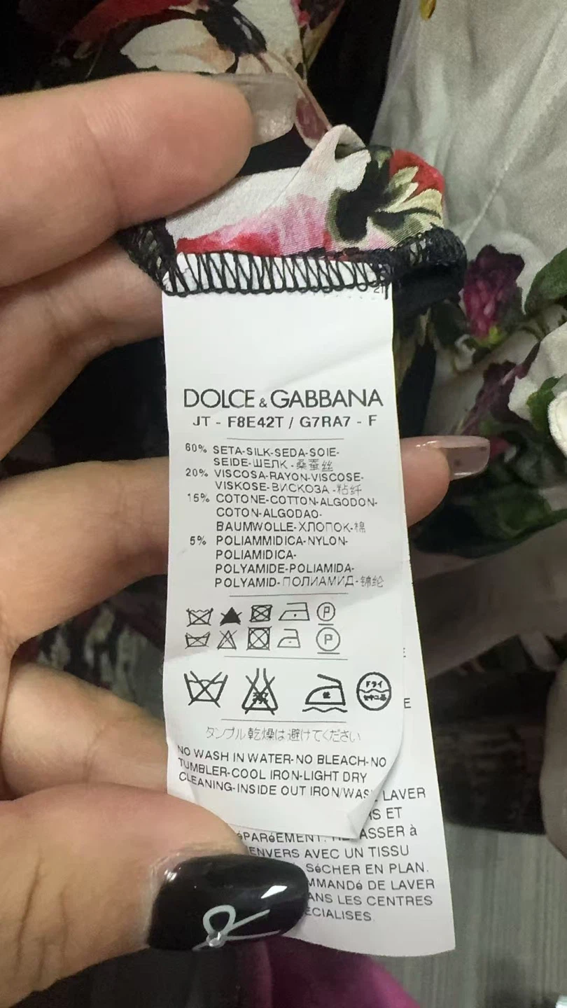 Dolce & Gabbana Floral Print Lace Top - photo 4