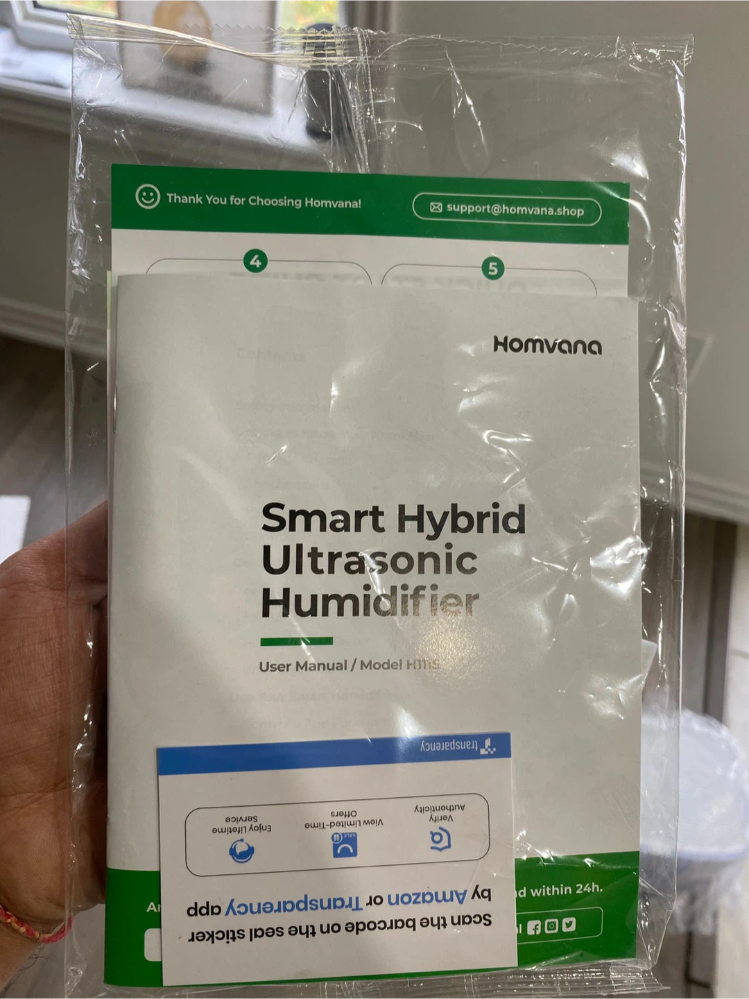 Homvana Smart Hybrid Ultrasonic Humidifier - New! - photo 5