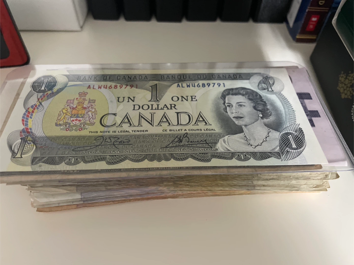 Collection of various bills