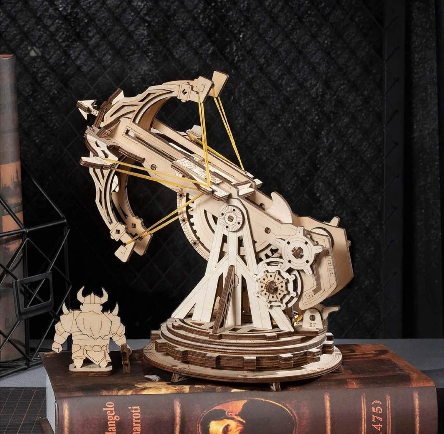 ROKR 3D Wooden Ballista Launcher Puzzle - photo 5