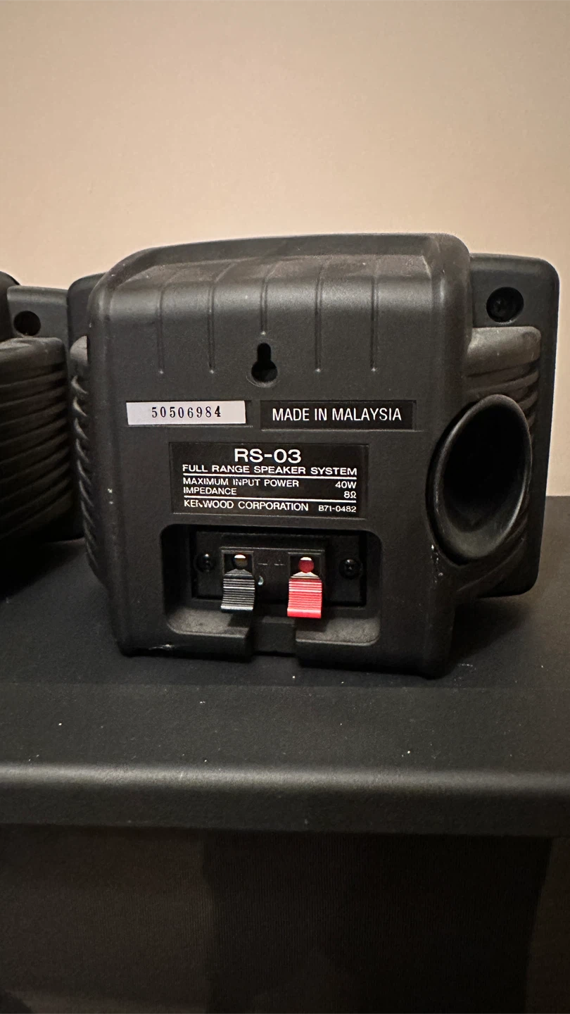 Kenwood CS-03 Center Speaker System - photo 4