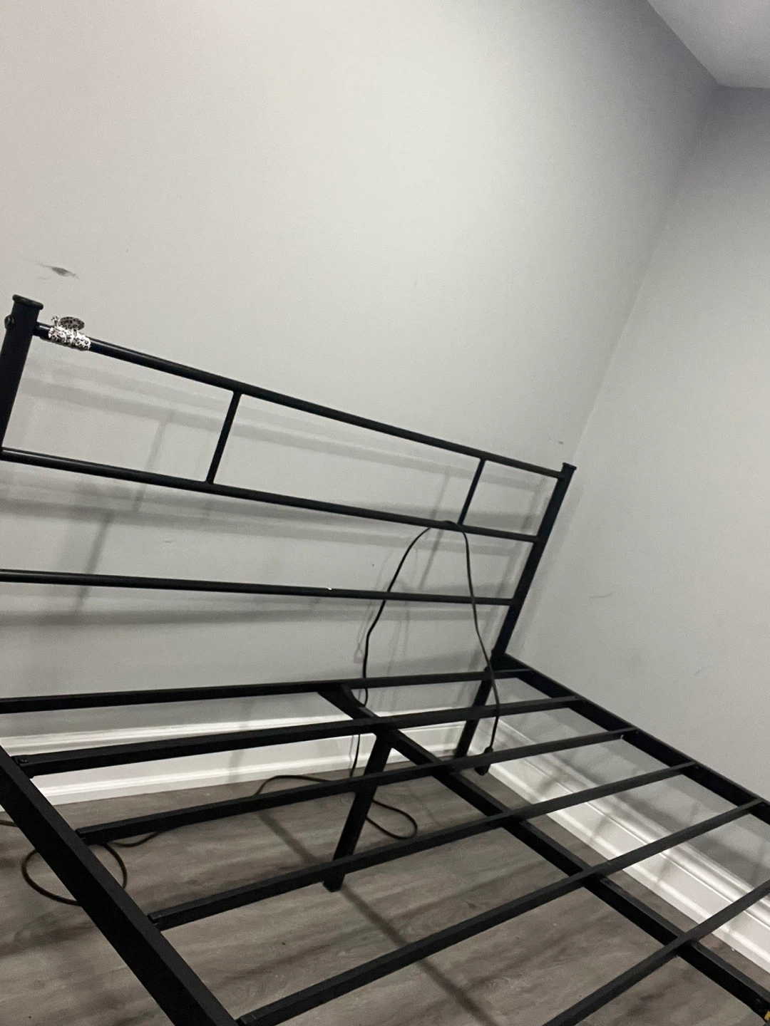 Amazon Black Metal Bed Frame Queen size