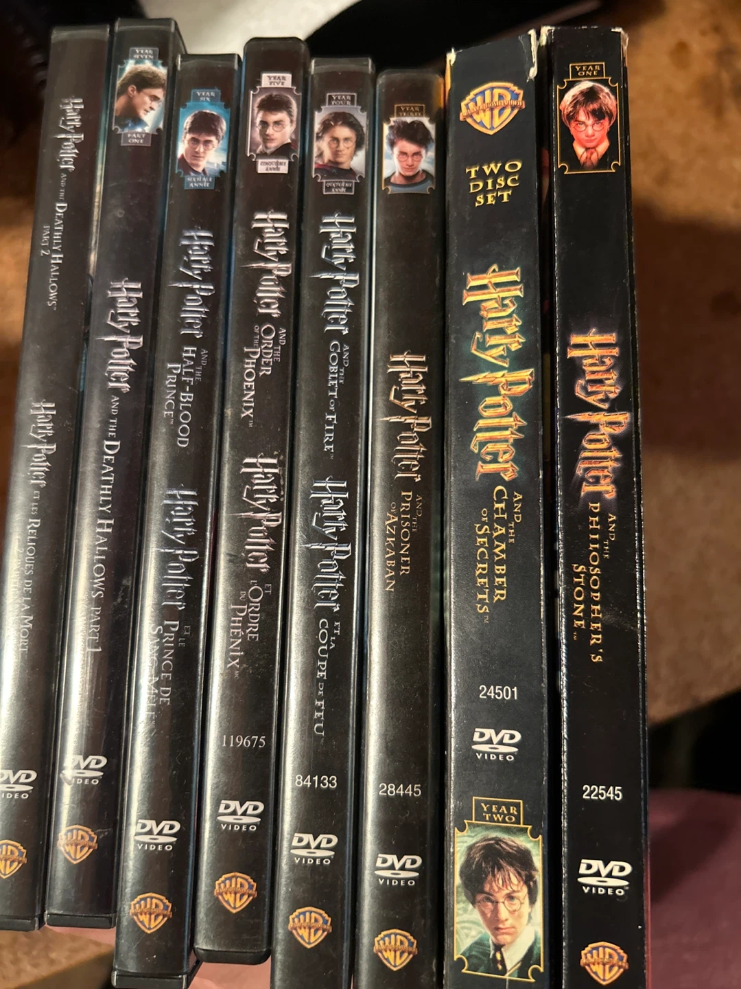 Harry Potter DVD Collection - Years 1-7