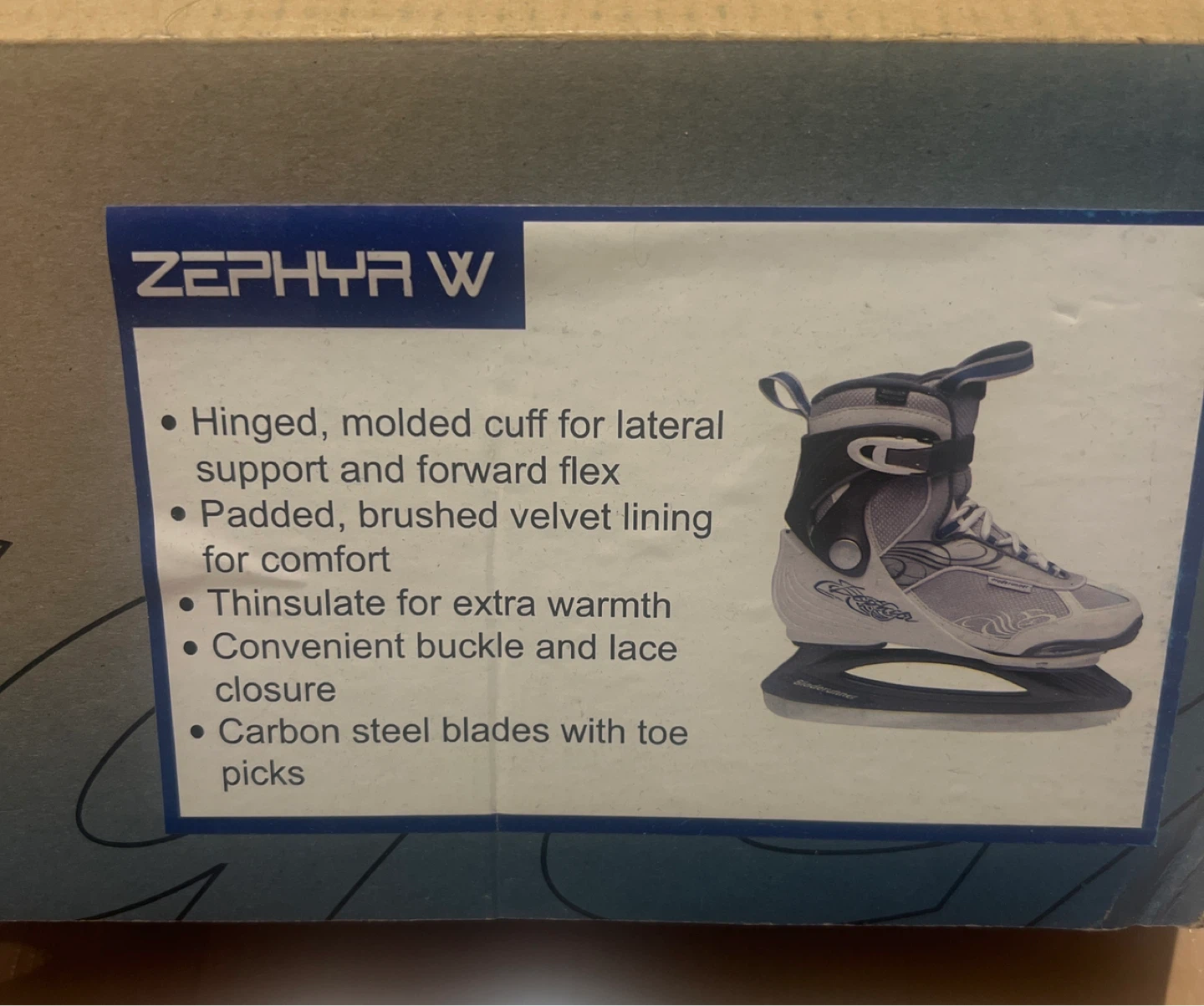 Bladerunner Zephyr W Ice Skates US Women's 9 - photo 5