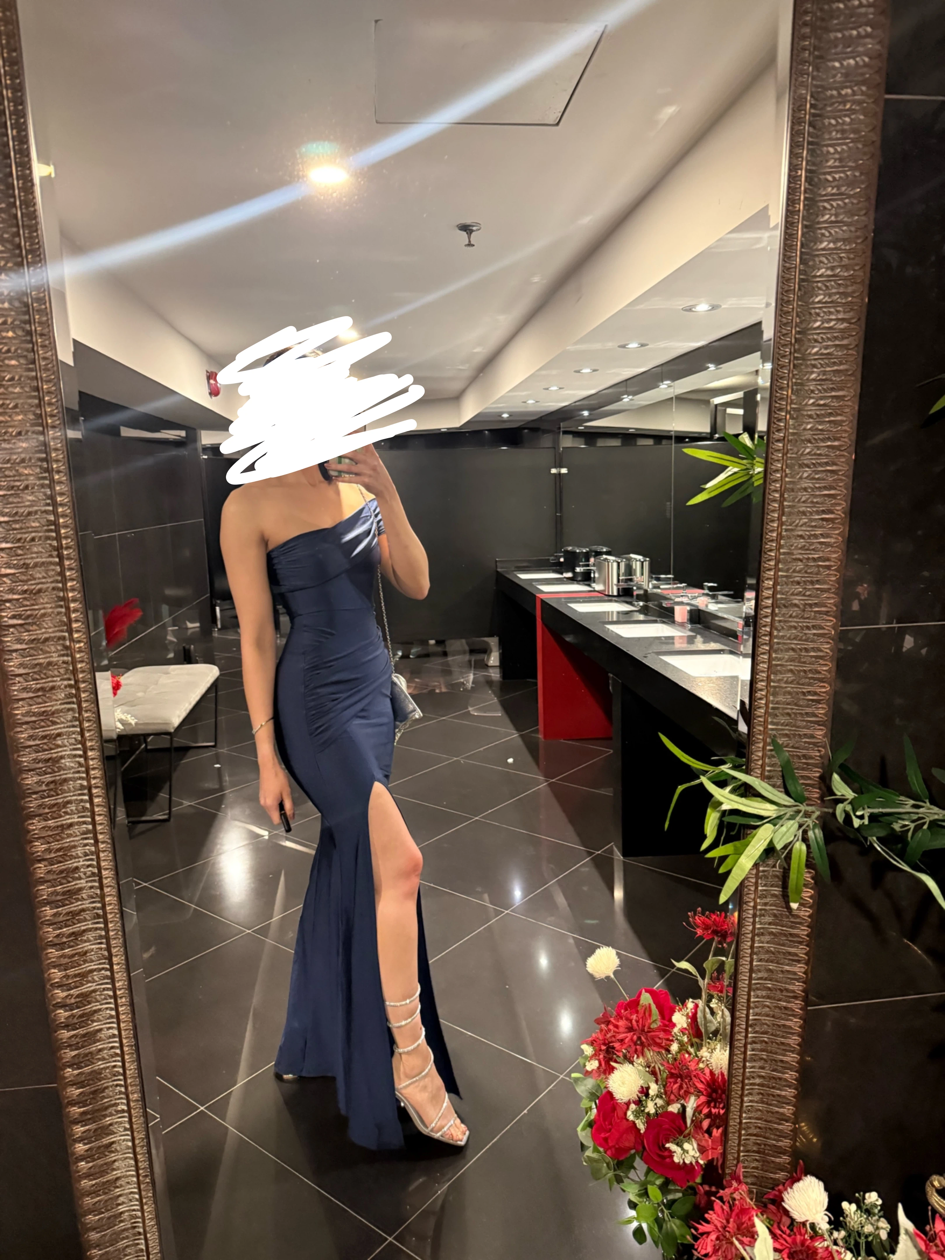 Fashion Nova Save A Dance Maxi Dress - Navy - photo 3