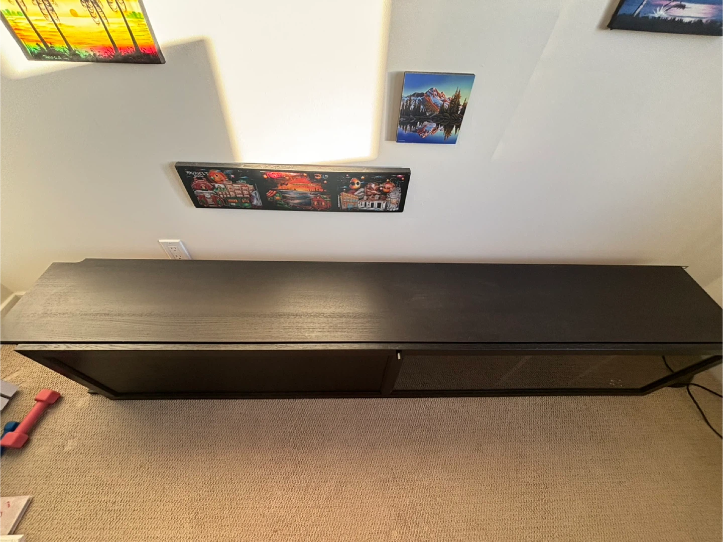 Black TV Stand/Media Console