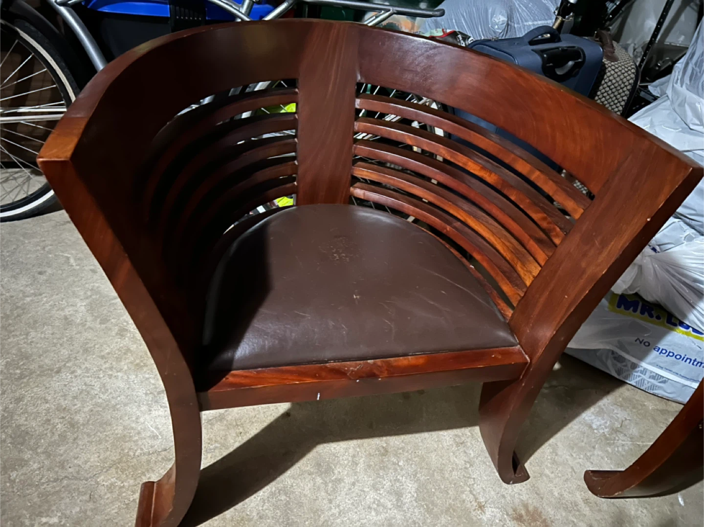 Wooden Barrel Chairs - Set of 3 - photo 5