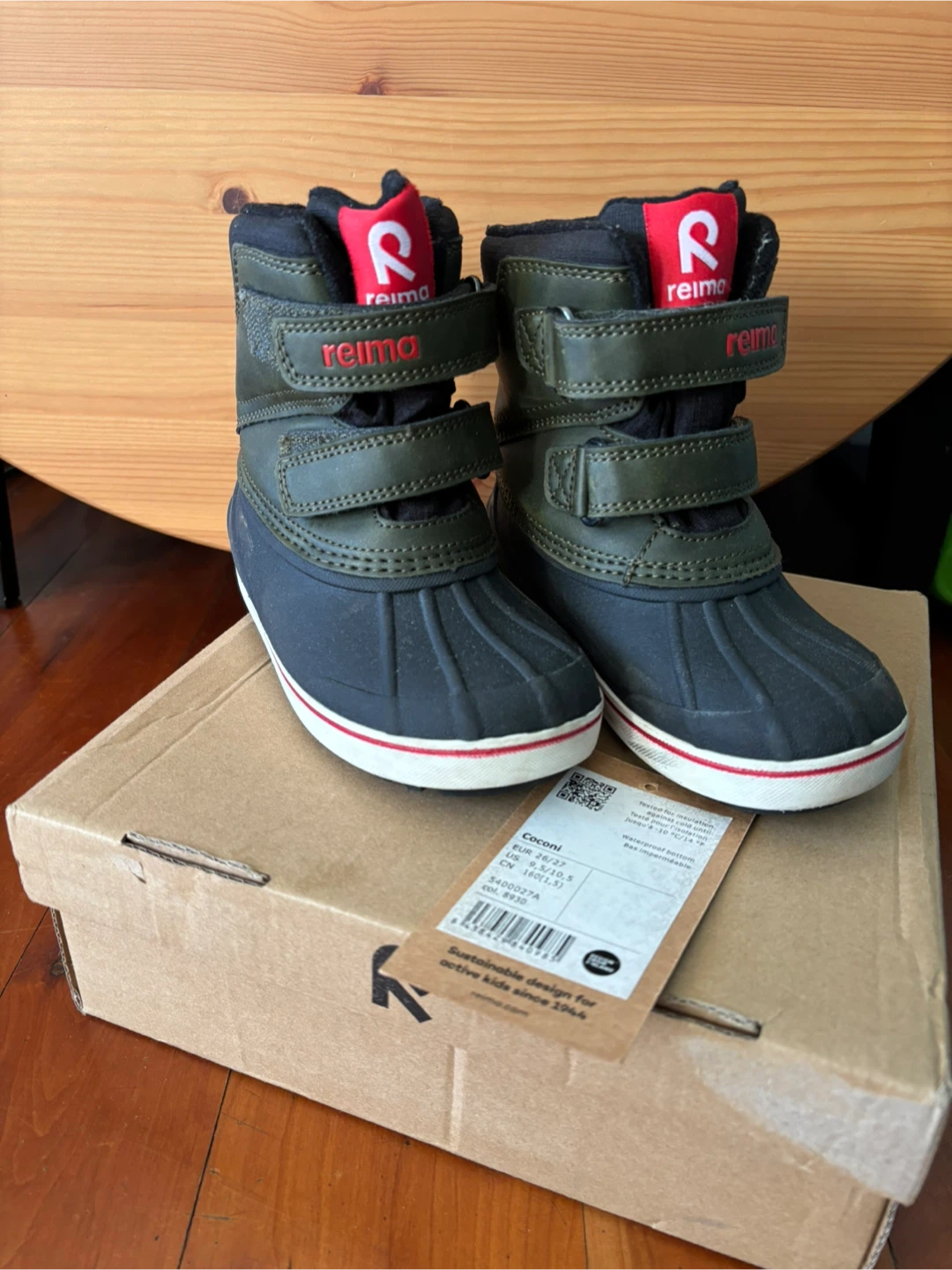 Reima Coconi Kids Winter Boots Size 26/27