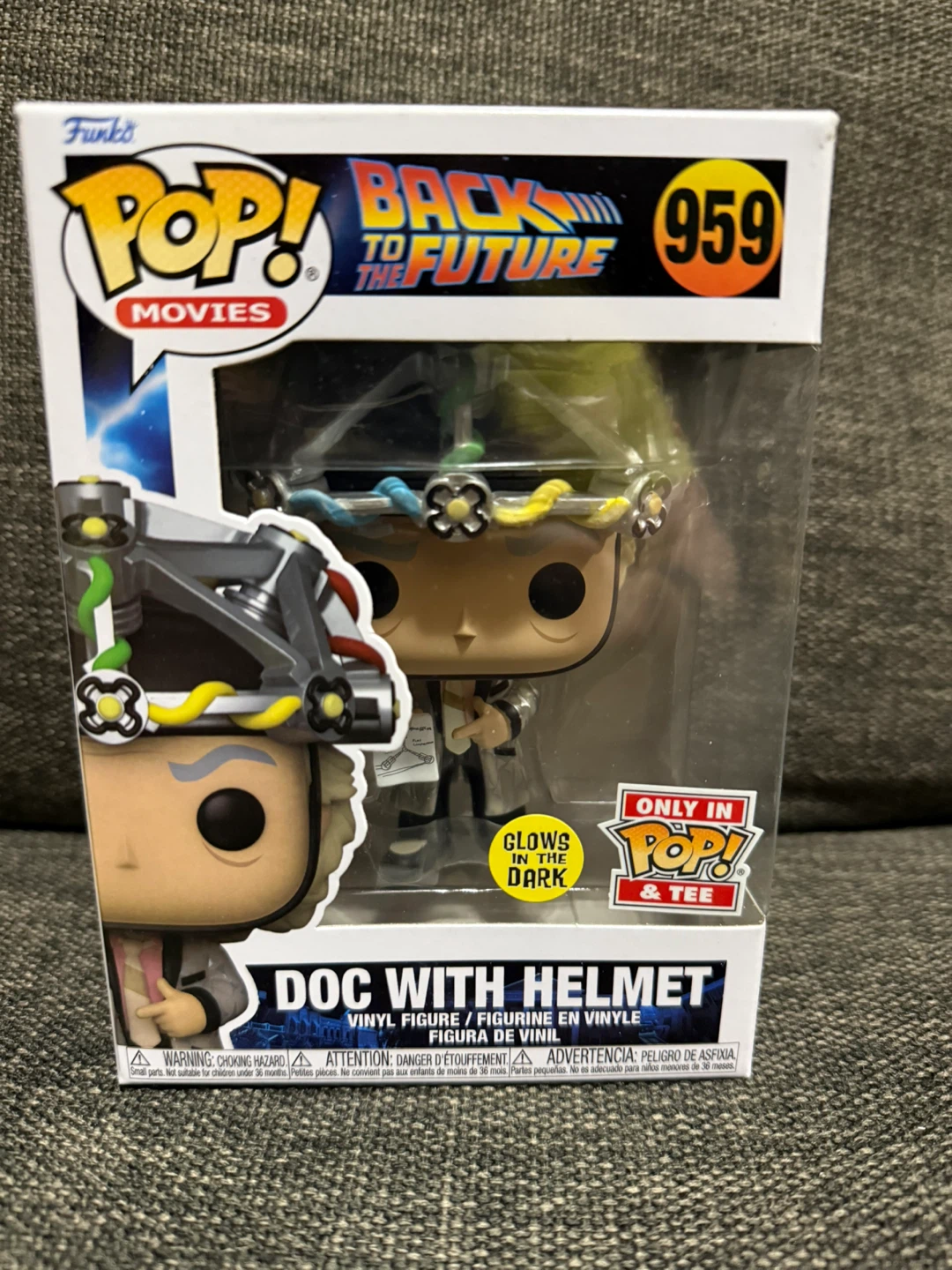 Funko Pop! Movies Back to the Future Doc with Helmet #959