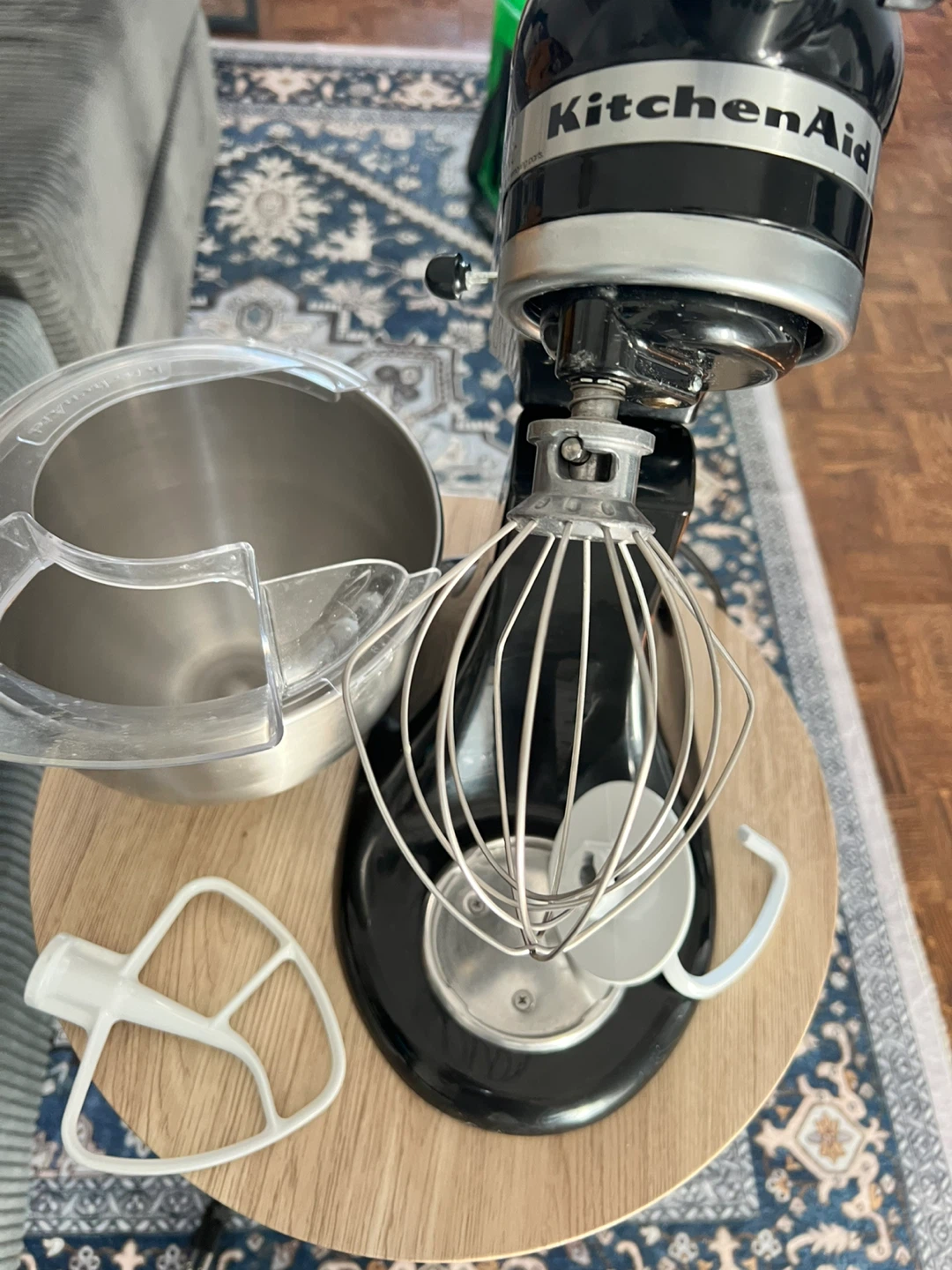 For SALE KITCHEN AID MIXER CLASSIC 4.5 qt black colour - photo 2