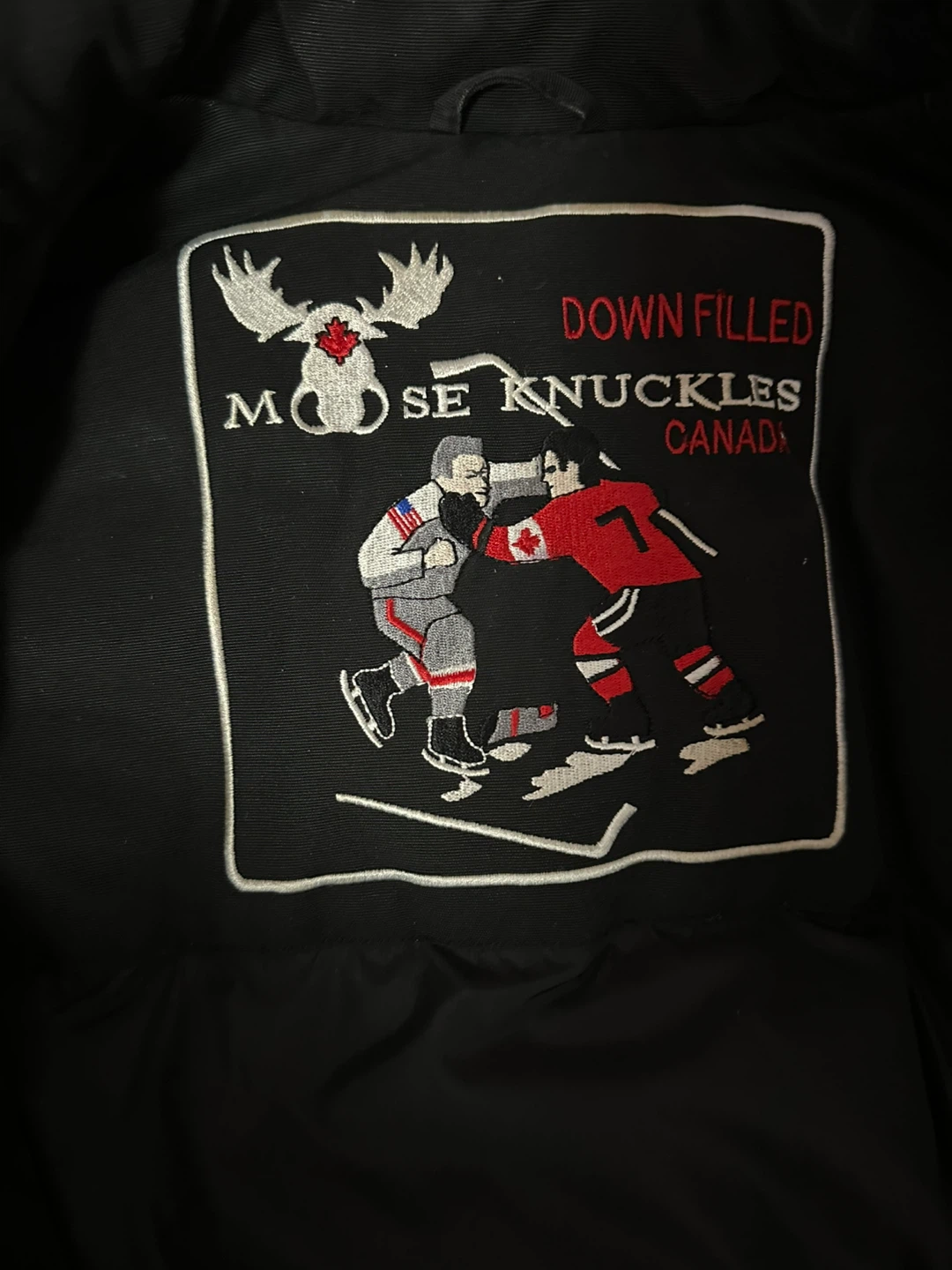 Men Moose Knuckles Down Filled Parka - Size S/P - photo 3