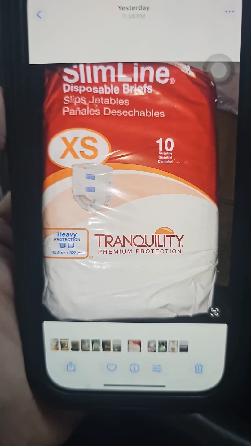 Tranquility SlimLine Disposable Briefs XS