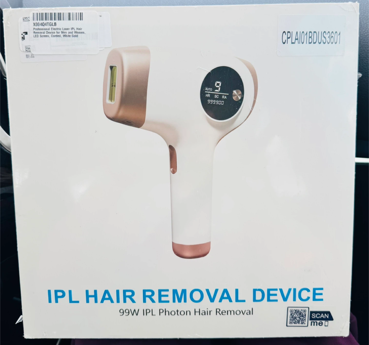 IPL Hair Removal Device - New in Box