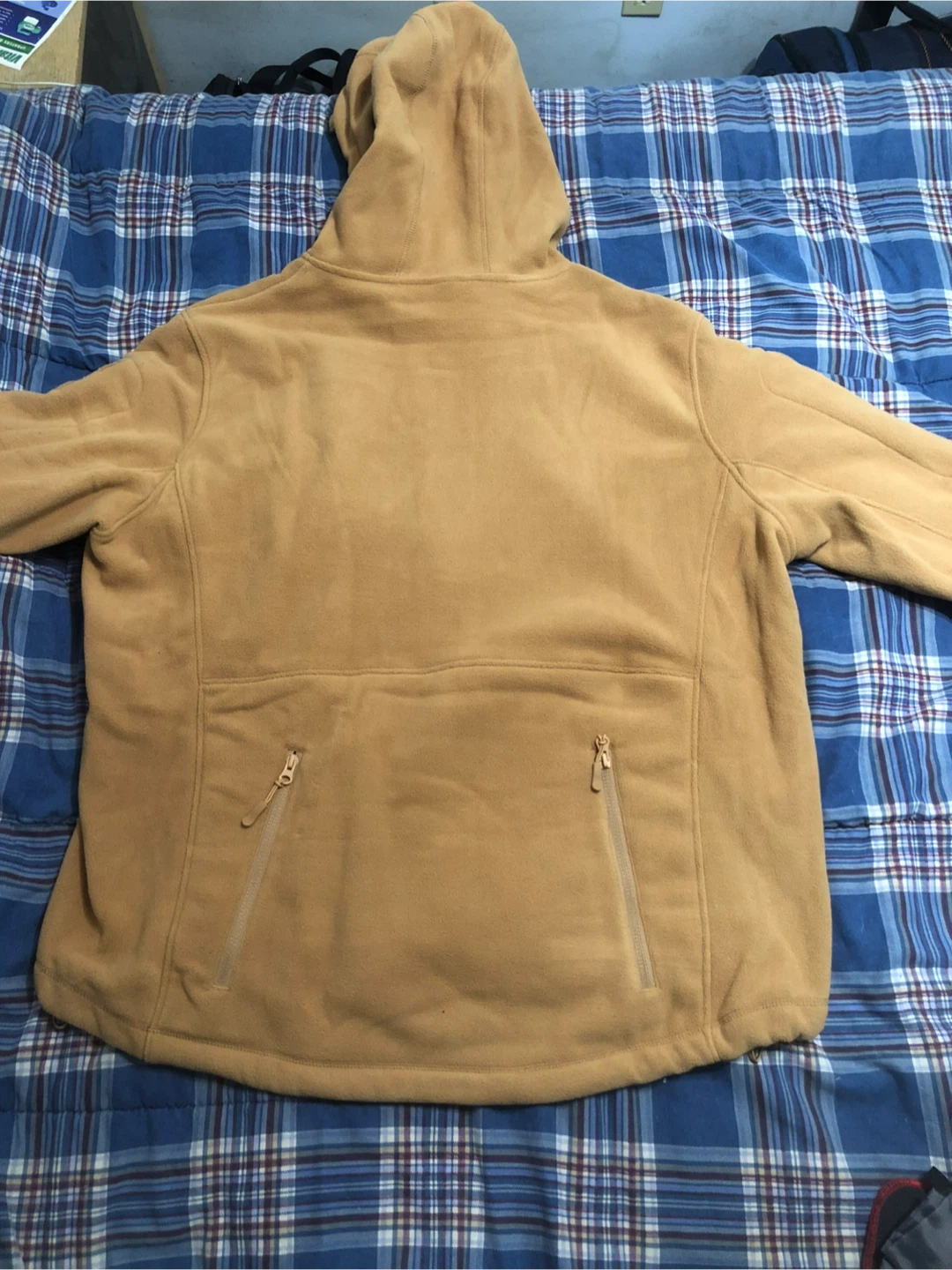 BAERSKIN Tactical Fleece Hoodie — 2XL — Tan — BRAND NEW - photo 2