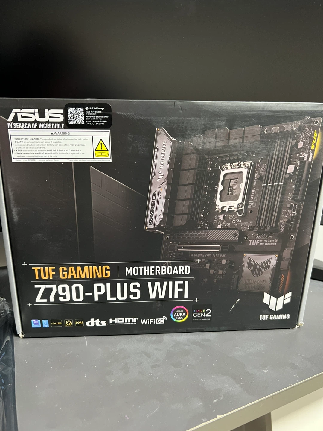 OPEN BOX!!! ASUS TUF Z790-Plus WiFi LGA 1700 ATX DDR5