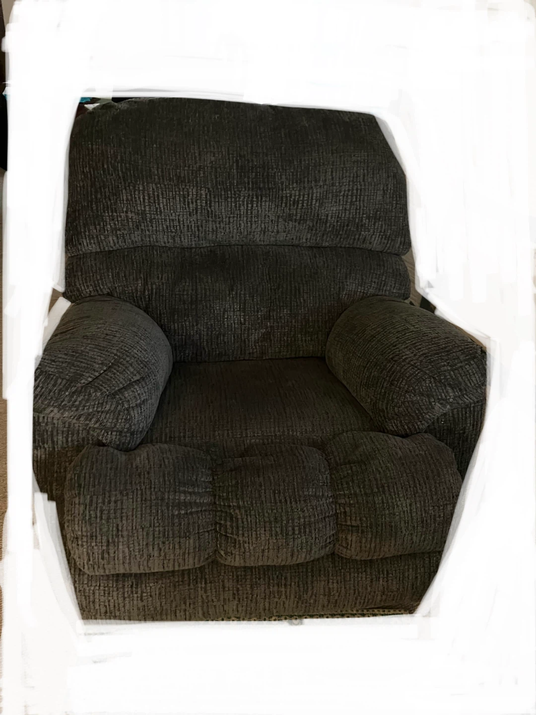 New Comfortable Gray Recliner Chair - photo 2
