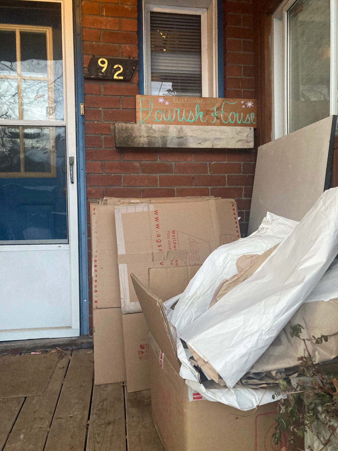 FREE moving boxes and packing materials