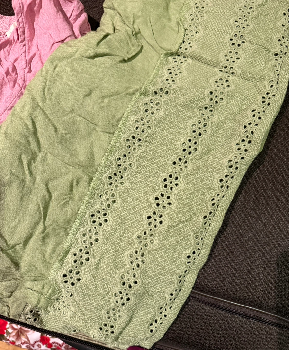 Shree Dresses - Pink & Green, Size L - photo 2