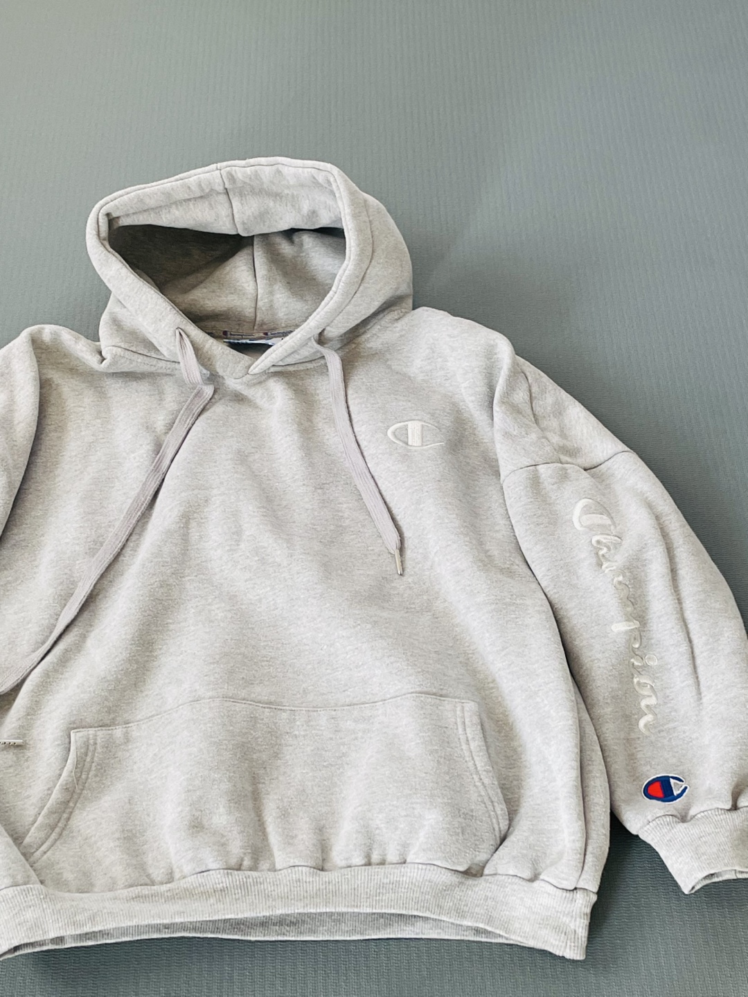 Champion Grey Hoodie, size S - photo 3